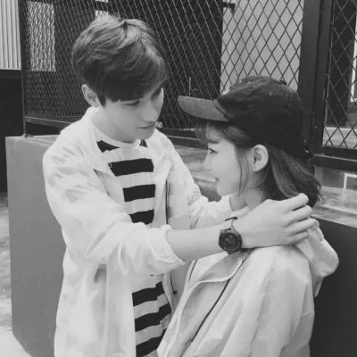 16张专属黑白情侣头像 高清不撞款