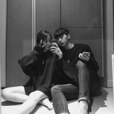 黑白情侣头像一对两张！16张高清合集来啦