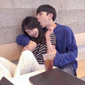 最新韩系情侣头像合集 一共12张