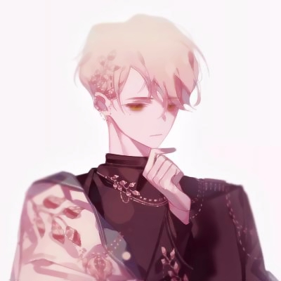 26张高清手绘二次元情侣头像 一男一女款可直接下载