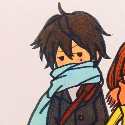 36张可爱呆萌卡通情侣QQ头像 高清好看又治愈