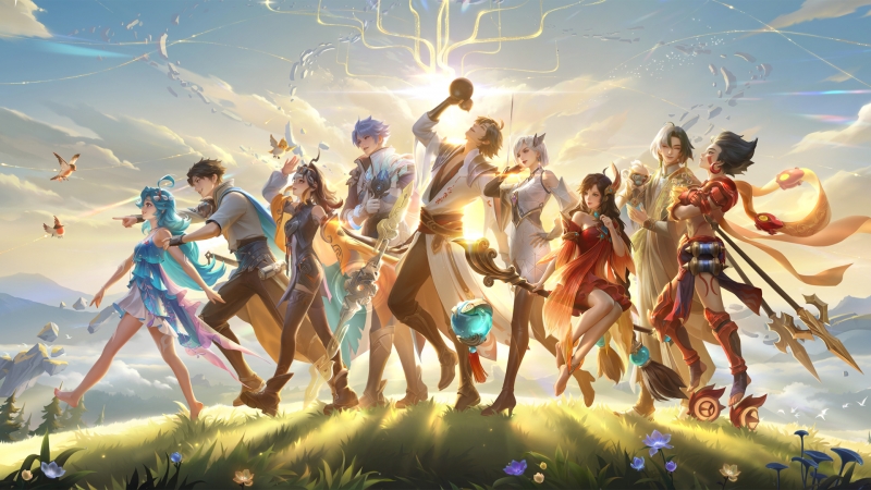 王者荣耀十周年专属高清海报壁纸分享