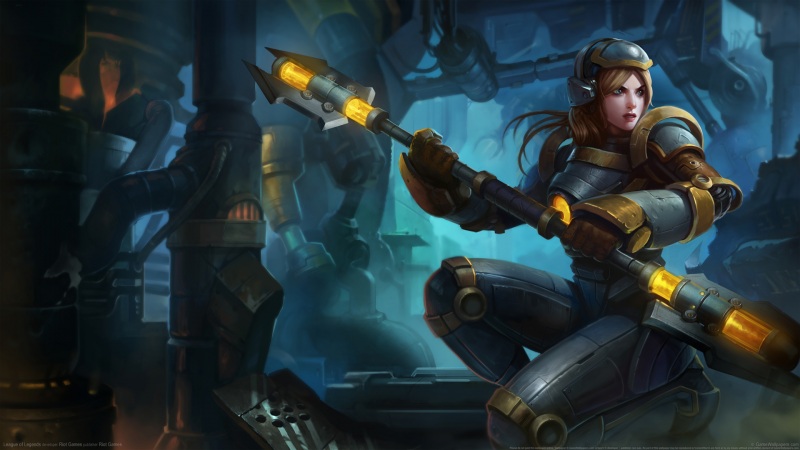 LOL光辉女郎拉克丝高清游戏壁纸分享