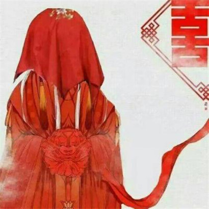 穿嫁衣的红衣古风情侣头像 20张高清一对头像分享