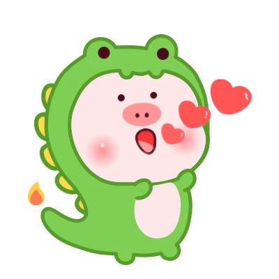 呆萌一对卡通情侣头像！22张超萌微信情头一左一右高清合集