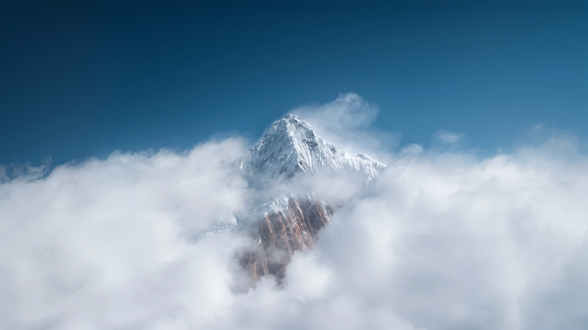 多款雪山云主题电脑桌面壁纸分享