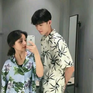 16张潮流时尚款情侣头像 高清个性范一对两张图