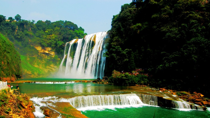 贵州黄果树瀑布高清风景壁纸合集