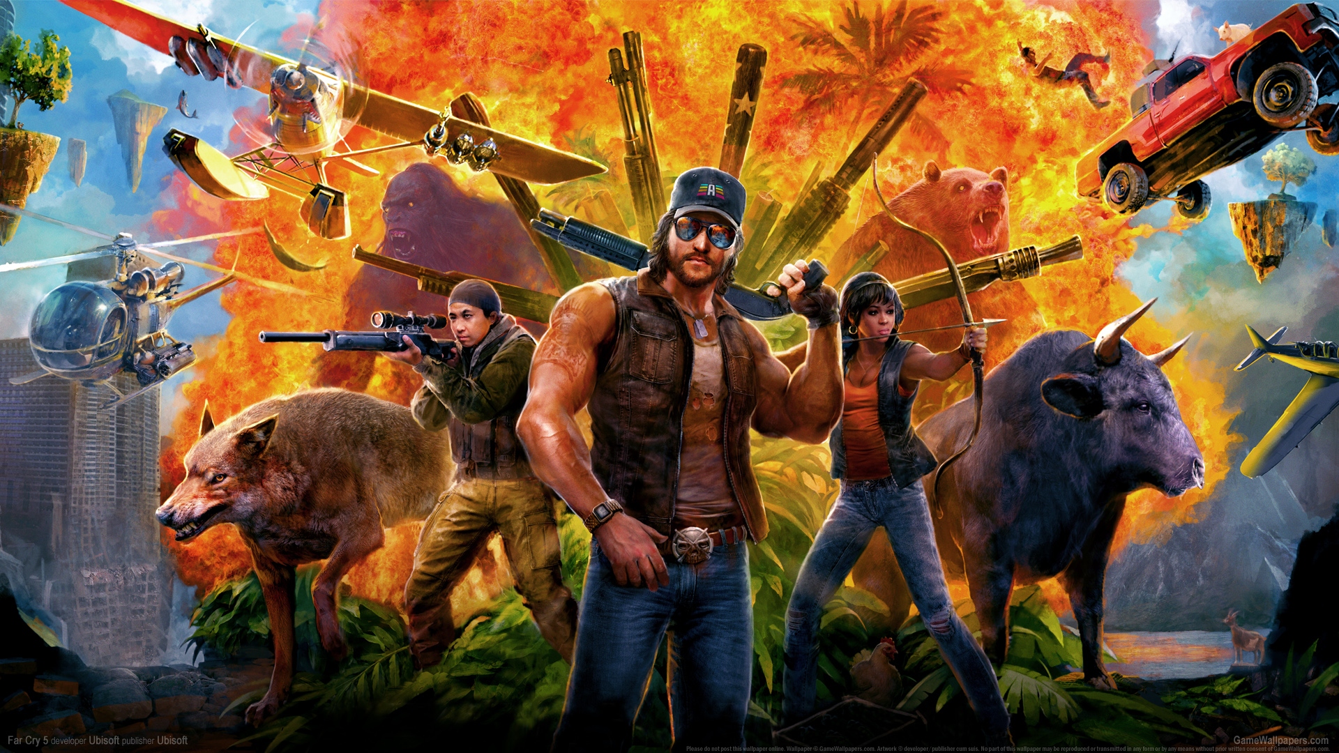 孤岛惊魂5电脑高清游戏壁纸分享