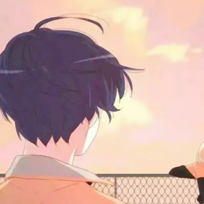 14组高清动漫情侣头像 一男一女分开款