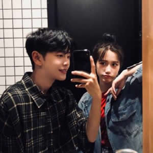 超火超流行的双人情侣真人头像来了 共12张