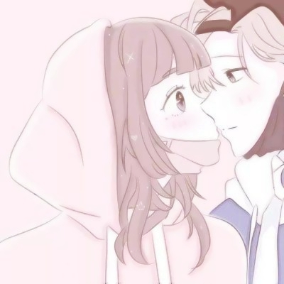 22张超可爱动漫情侣头像 一对两张高清合集