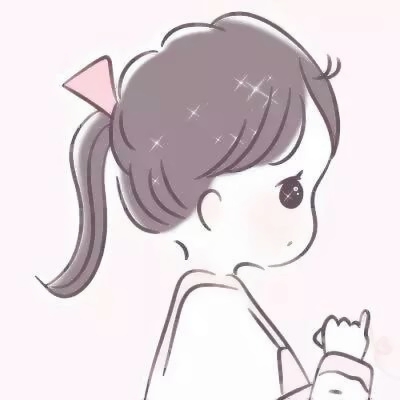 软乎乎粉色系动漫情侣头像 10张高清可爱款来啦