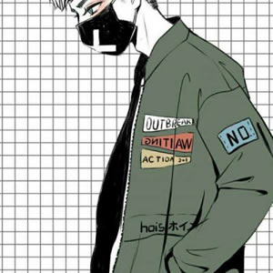 18张高清好看的分开版动漫情侣头像，一男一女个性款