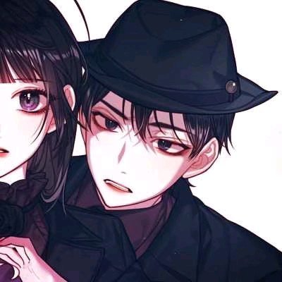 30张高清动漫情侣接吻头像 双人亲吻情头合集