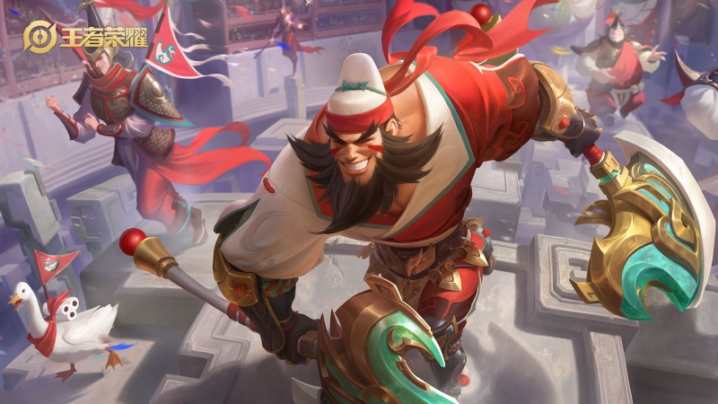 王者荣耀程咬金演武夺筹高清壁纸来啦
