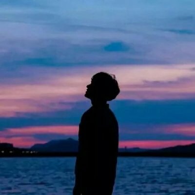 落日夕阳情侣头像来啦！28张高清唯美一对两张任你挑