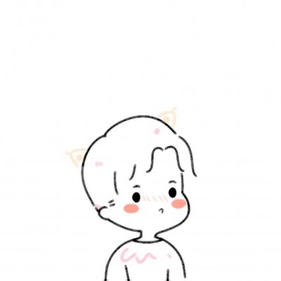 16张可爱简笔画情侣头像 微信高清好看的专属头像素材