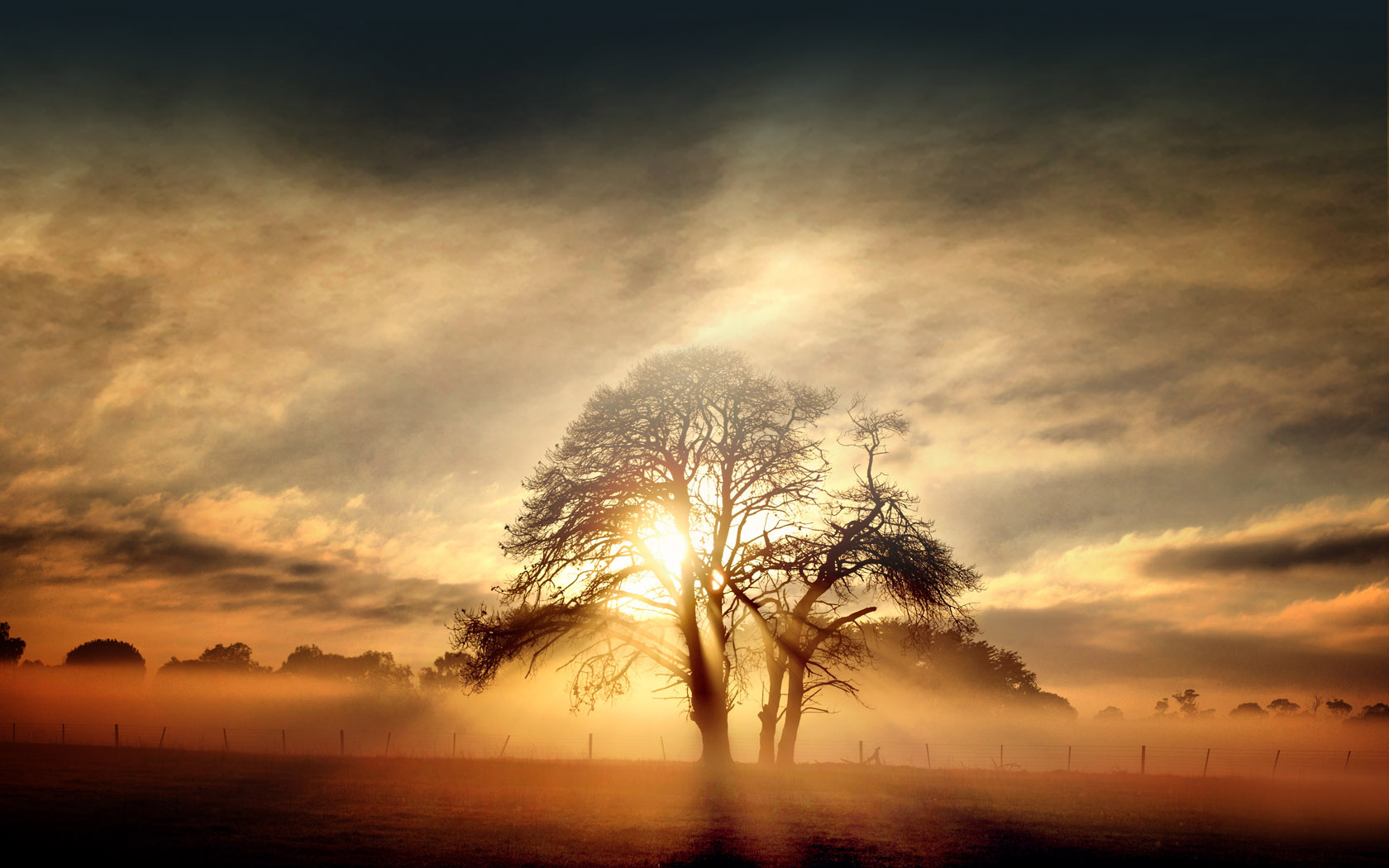 多款适配电脑的落日风景动漫风桌面壁纸