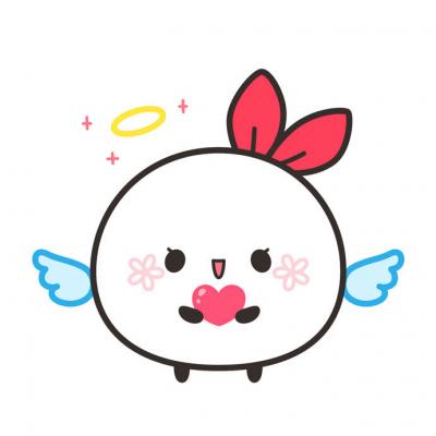 22张超萌卡通情侣头像 一左一右高清萌呆款