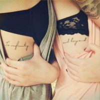 18张氛围感拉满的纹身情侣头像 小众又甜蜜