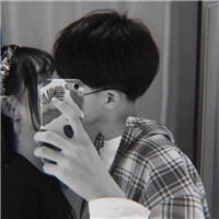 情侣黑白头像一对两张 16张精选好看的黑白灰色情头合集