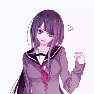 一男一女冷酷动漫情头 36张高清分开版情侣头像