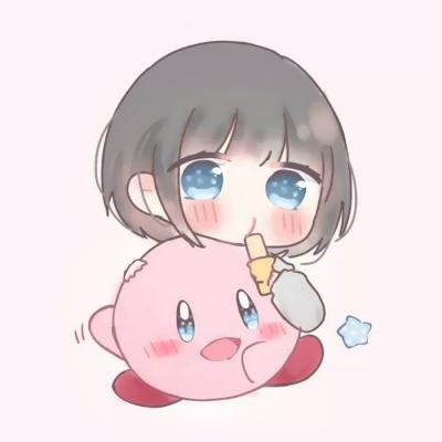 22张超萌卡通情侣头像 一左一右高清萌呆款