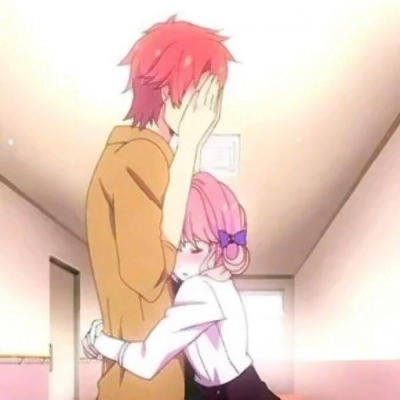 一男一女可爱卡通动漫情头 32张高清好看的合集来了