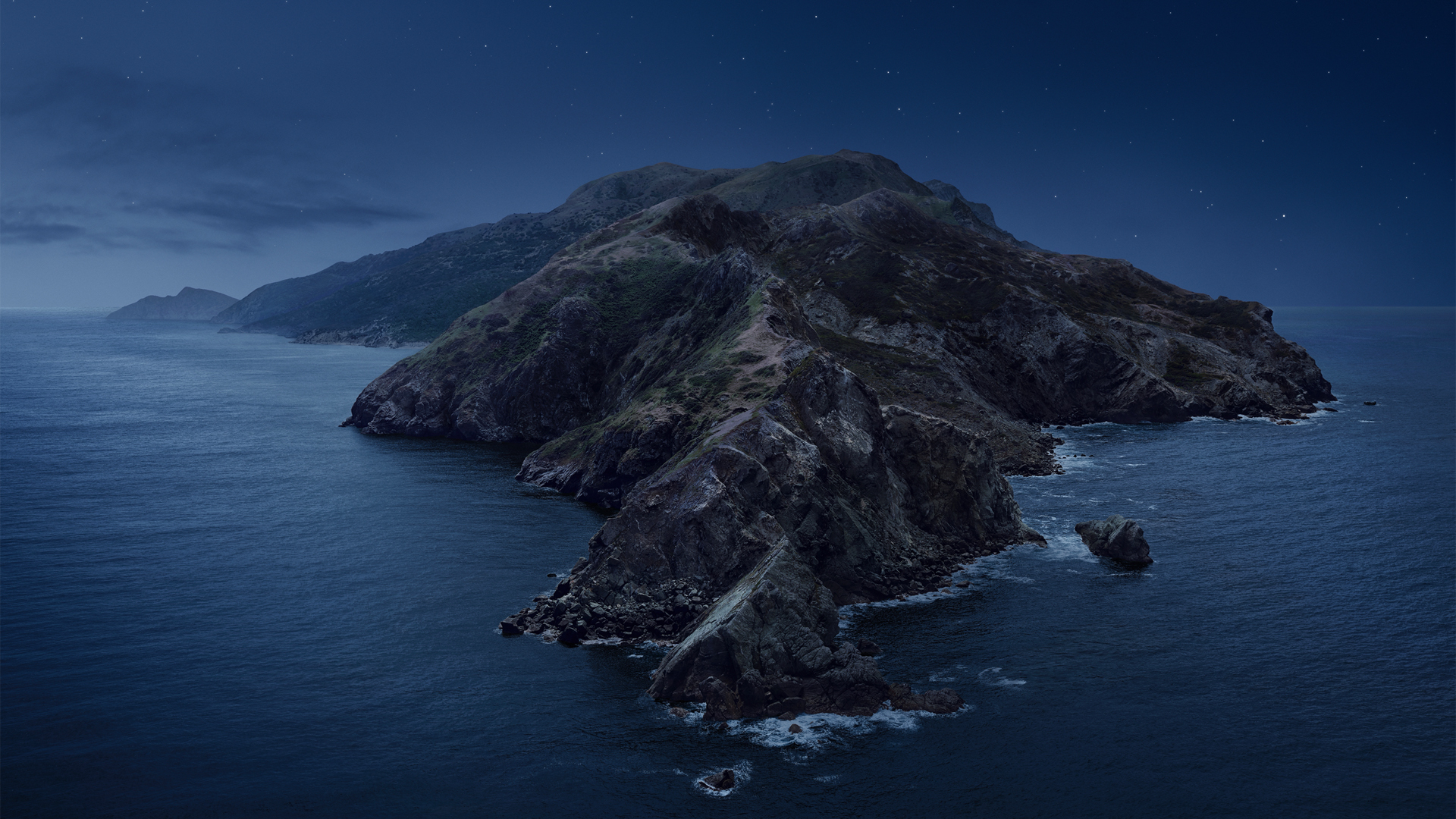 苹果Mac OS Catalina夜晚风景高清壁纸来了