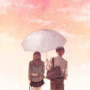 26张高清动漫相拥情头 暖到心坎的男女双人头像合集