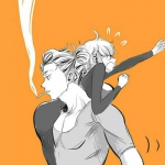 16组高清创意二次元情侣QQ头像 一对两张动漫情头