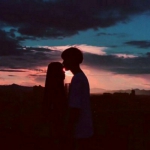 落日黄昏背影情侣头像！20张高清一对两张头像合集