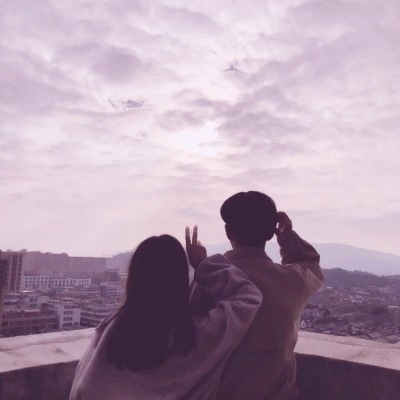 快手红人情侣头像一对两张 高清好看的两人情侣头像合集