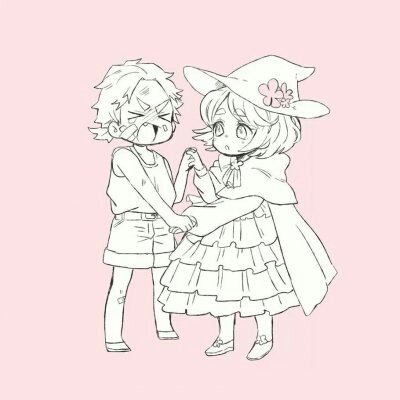 26张超甜撩人动漫情侣头像 高清好看的情头合集