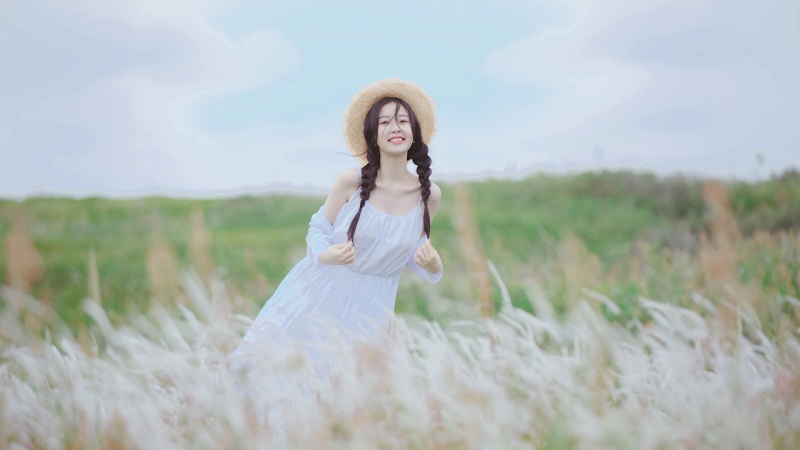 虞书欣小清新高清壁纸来啦 多款分辨率可选