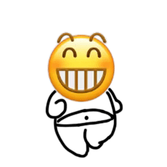 聊天斗图必备！这套奔跑小黄脸表情包太好用了