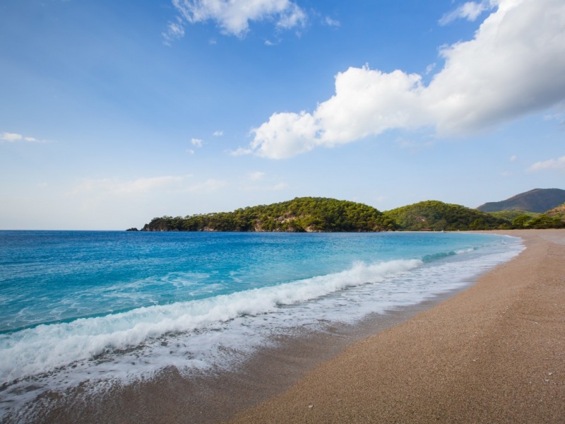 夏日蓝沙滩海岸绝美壁纸合集