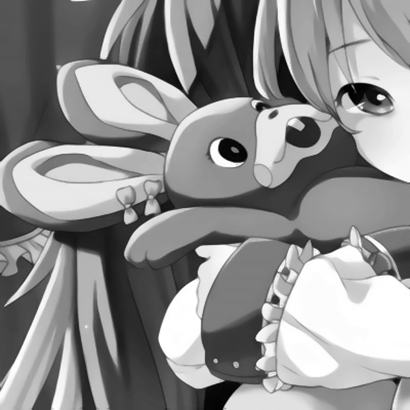 黑白暗黑风动漫情侣头像来了！18张高清二次元情头合集