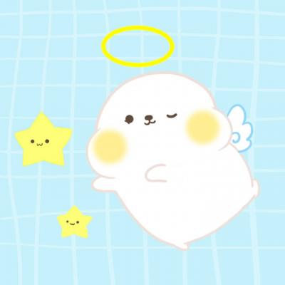 22张超萌卡通情侣头像 一左一右高清萌呆款