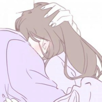 12张超甜拥抱款动漫情侣头像 高清无水印直接用