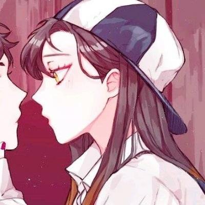 一男一女冷酷动漫情头 36张高清分开版情侣头像