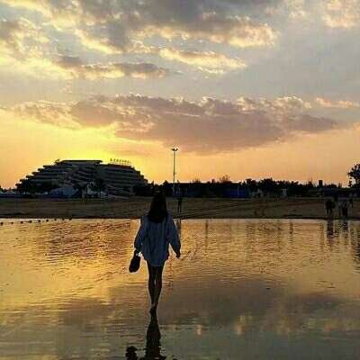 落日夕阳情侣头像来啦！28张高清唯美一对两张任你挑