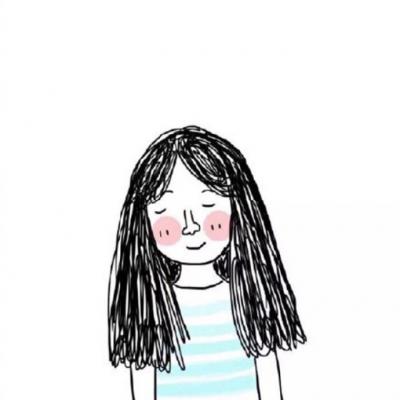 24张简约手绘黑白情侣头像 高清好看的手绘情头合集