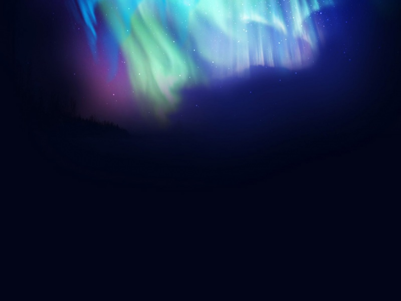 极光风景电脑桌面壁纸上新啦