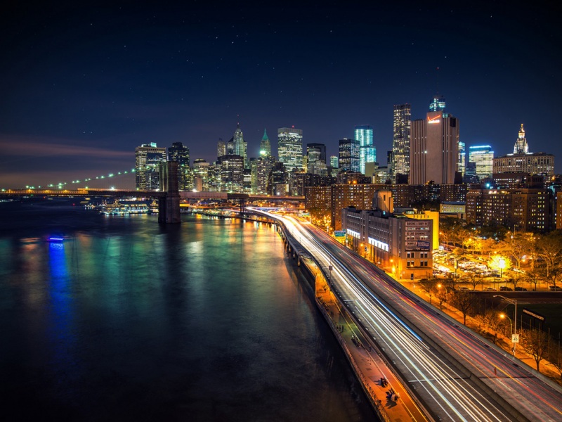 曼哈顿夜景电脑壁纸上新 多款高清尺寸可选