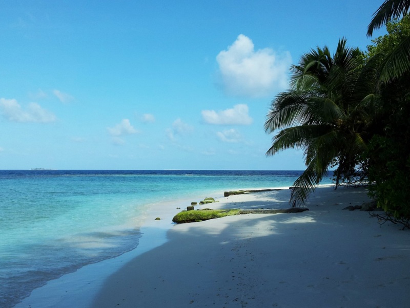 马尔代夫海滩自然风景高清壁纸合集