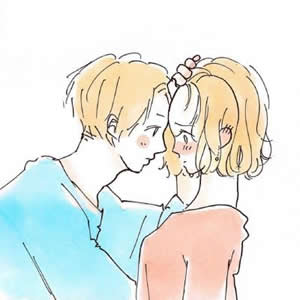 18张治愈可爱的温暖卡通情侣头像 高清无水印合集