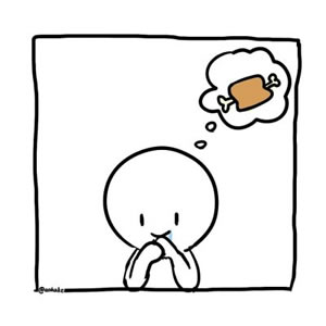 12组超萌简笔画情侣头像 一男一女卡通款