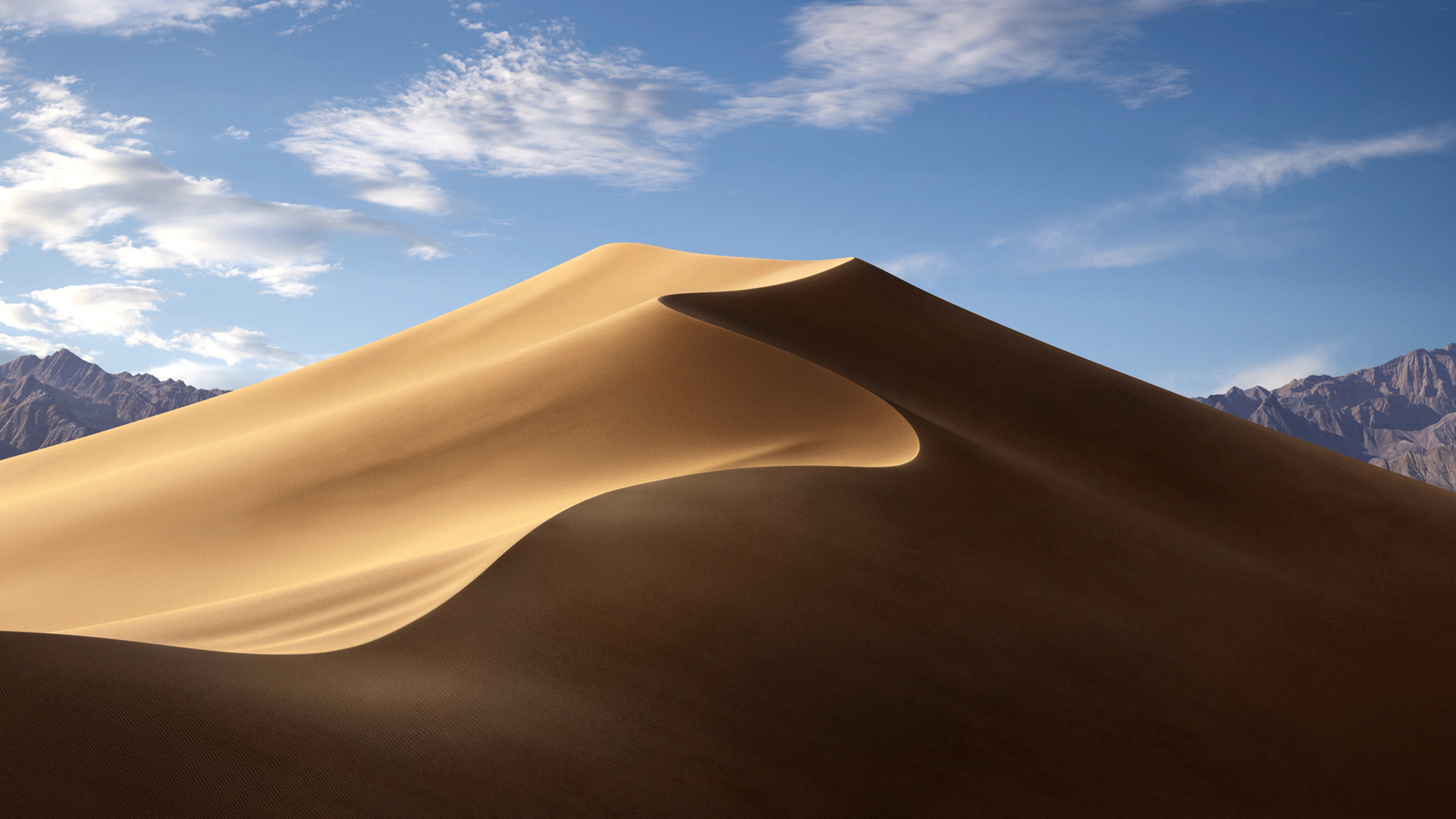 苹果macOS Mojave莫哈韦沙漠白天风景壁纸来啦